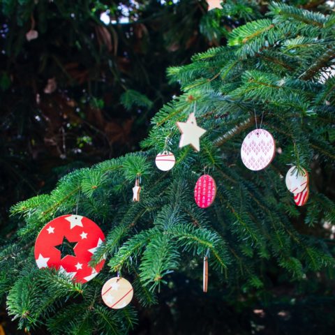 Décoration boules de Noël