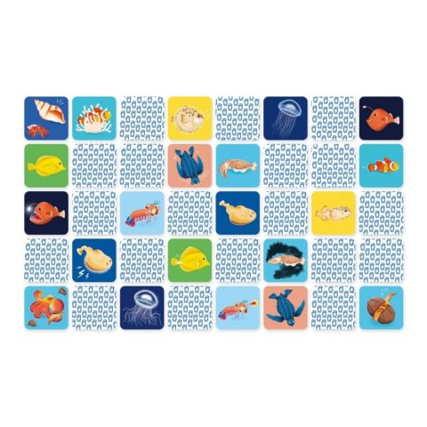 Jeu de mémoire - L'animal marin et son super pouvoir