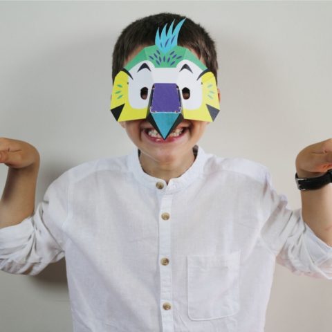 Kit créatif - Masques de la jungle