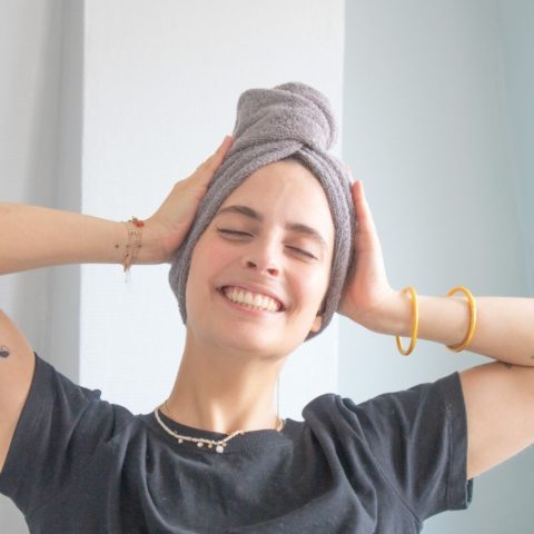 Serviette pour cheveux