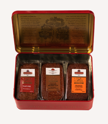 Coffret de 3 mini pains d'épices