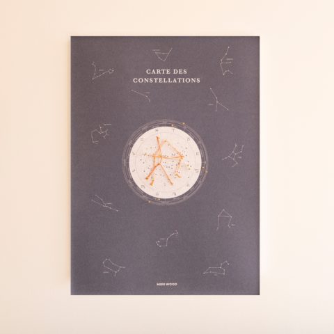 Carte personnalisée des constellations