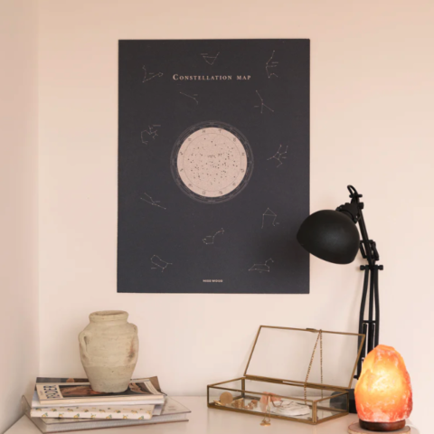 Carte personnalisée des constellations