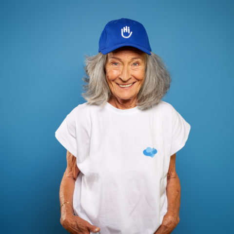 Casquette bleue marine