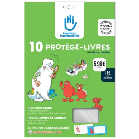 Protège-Livres Handicap International