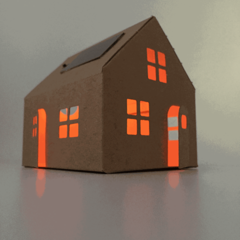 Maison solaire à monter