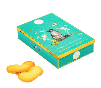 Boite de langues de chat pâtissières