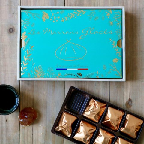 Coffret de marrons glacés