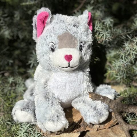 Bouillotte peluche chat