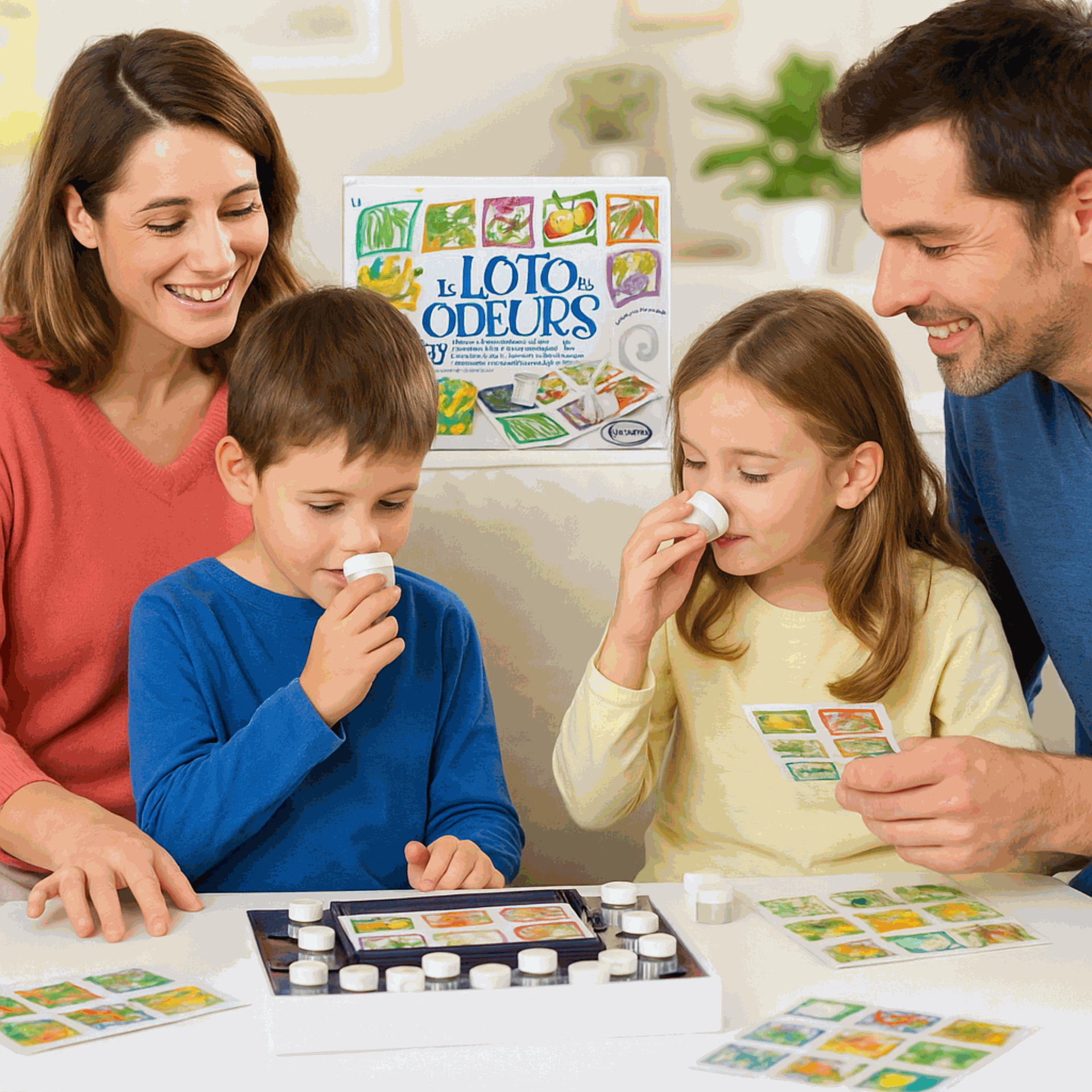 Interdidak Loto Des Odeurs De Fruits – Jeu Sensoriel Olfactif 12 Arômes Pour Enfants