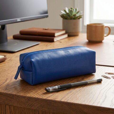 Trousse en cuir HI