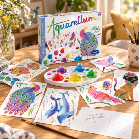 Aquarellum : 8 cartes postales