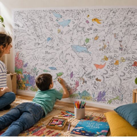 Coloriage des océans