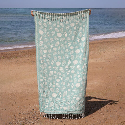 Fouta coquillage